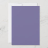 Pastel Vlinders Uitnodiging 12,7 cm x 17,8 cm (Achterkant)