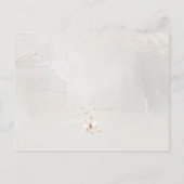 Pastel vlinders, wil je mijn bruidsmeisje zijn uitnodiging briefkaart (Achterkant)