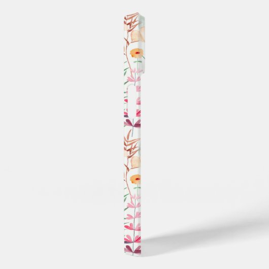 Pastel Vloertuinpatroon Case-Mate iPhone Case (Achterkant / Rechts)
