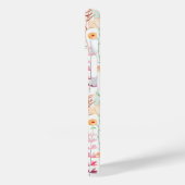 Pastel Vloertuinpatroon Case-Mate iPhone Case (Achterkant / Links)