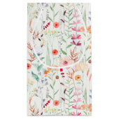 Pastel Vloertuinpatroon Klein Cadeauzakje (Achterkant)