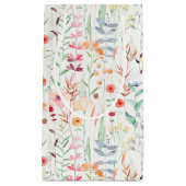 Pastel Vloertuinpatroon Klein Cadeauzakje (Voorkant)
