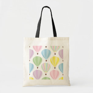 Pastel voor hot-luchtballon tote bag