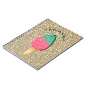 pastel voor mousserende wijn - notitieboek (Linkerzijde)