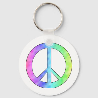 Pastel-vredesteken Sleutelhanger