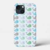 Pastel-walvispatroon Case-Mate iPhone Case (Achterkant)