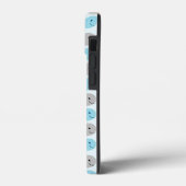 Pastel-walvispatroon Case-Mate iPhone Case (Achterkant / Links)