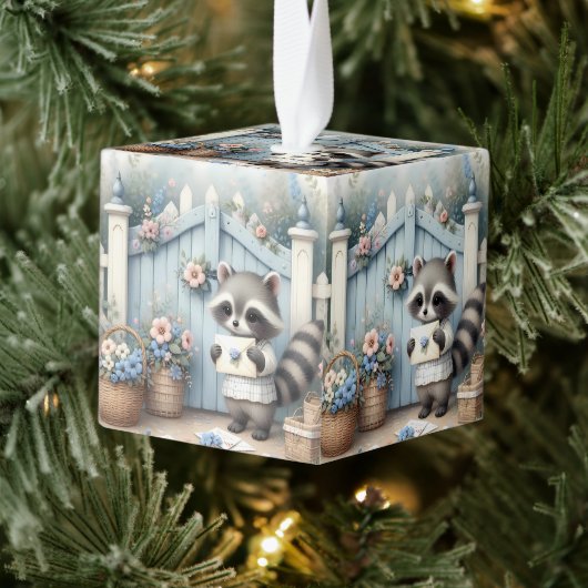Pastel Wasbeer Brief Tuin Decoratie (Boom)