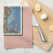 pastel Washington D.C. Cherry Blossom Theedoek (Quarter Fold)