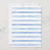 Pastel Waslijn Baby Shower Kaart (Achterkant)