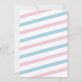 Pastel Wat is de Schep Ice Cream Geslacht onthulle Kaart (Achterkant)