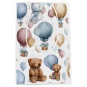 Pastel Watercolor Baby Shower & Birthday Gift Bag Medium Cadeauzakje (Voorkant)