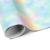 Pastel Watercolor Dream – Soft Rainbow Gradient  Cadeaupapier (Rol Hoek)
