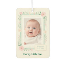 Pastel Watercolor Floral Empty Photo Frame