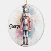 Pastel Watercolor Holiday Ornament – Nutcracker (Links)