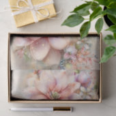 Pastel Watercolor Magnolia Decoupage Tissuepapier (Geschenk)