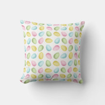 Pastel Watercolor Paaseieren Patroon