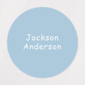 Pastel Waterdichte Kinder kleding Labels (Design 2)