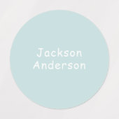 Pastel Waterdichte Kinder kleding Labels (Design 1)