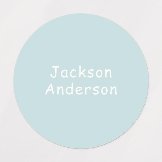 Pastel Waterdichte Kinder kleding Labels (Design 1)