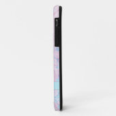 Pastel-watermarmer-monogram Case-Mate iPhone Case (Achterkant/links)