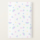 Pastel Watermeloen Notitieboek (Achterkant)