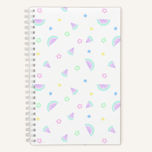 Pastel Watermeloen Notitieboek