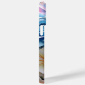 PASTEL WATERVERF 3-D LOOK ROZEN Case-Mate iPhone CASE (Achterkant / Rechts)