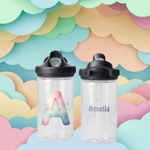 Pastel Waterverf 'A' - Kinder waterfles