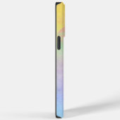 Pastel Waterverf Abstract en monogram Case-Mate iPhone Case (Achterkant / Rechts)