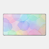Pastel Waterverf Alcohol Inkt Abstract Bureaumat (Voorkant)