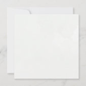 Pastel Waterverf Baby shower Bewaar de datum Save The Date (Achterkant)