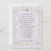 Pastel Waterverf Bat Mitzvah Uitnodiging (Voorkant)