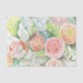 Pastel Waterverf Bloem Papier (Voorkant)