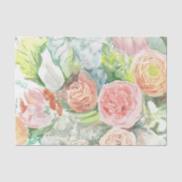 Pastel Waterverf Bloem Papier