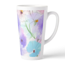 Pastel Waterverf Bloemen