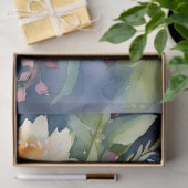  Pastel Waterverf Bloemen Tissuepapier (Geschenk)
