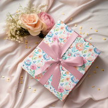 Pastel Waterverf Bloemen | Vrouwelijke Botanische