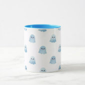 Pastel Waterverf Boo Geest Combo Mok (Midden)