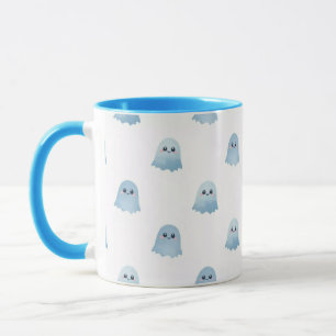 Pastel Waterverf Boo Geest Combo Mok