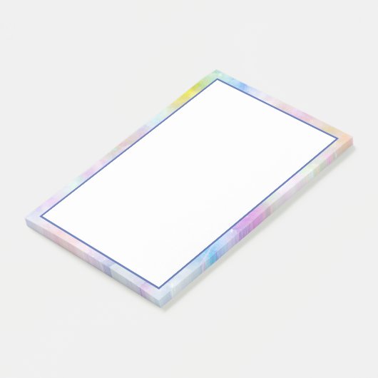 Pastel Waterverf Border Post-it® Notes (Schuin)