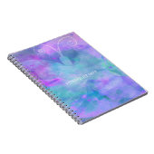 Pastel Waterverf Butterfly - Aangepast Notitieboek (Rechterzijde)