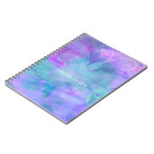 Pastel Waterverf Butterfly - Aangepast Notitieboek (Linkerzijde)