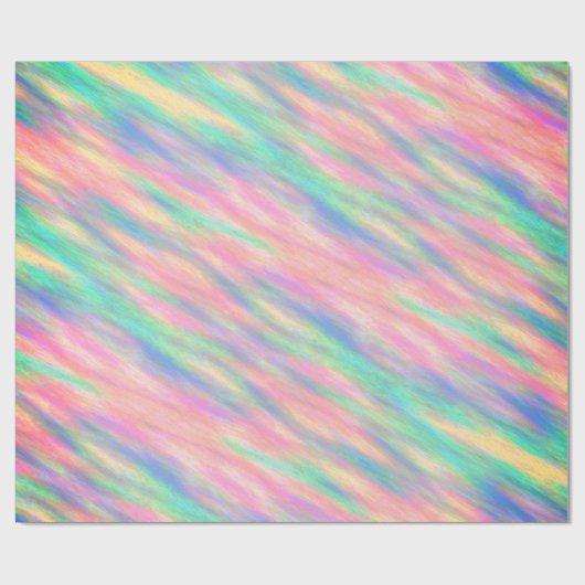 Pastel-Waterverf Cadeaupapier (Vlak)