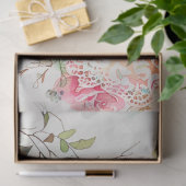 Pastel Waterverf Doll-achtige Meisje Decoupage Tissuepapier (Geschenk)