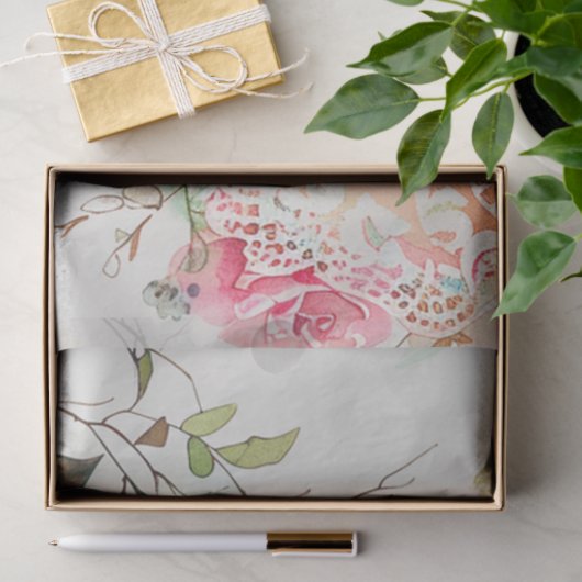 Pastel Waterverf Doll-achtige Meisje Decoupage Tissuepapier (Geschenk)