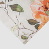 Pastel Waterverf Doll-achtige Meisje Decoupage Tissuepapier (Detail)