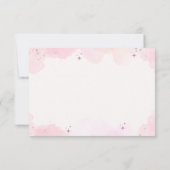 Pastel Waterverf Dreamcatcher Baby shower Bedankkaart (Achterkant)