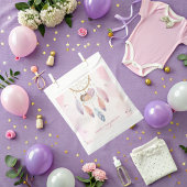 Pastel waterverf Dreamcatcher baby shower Bedankzakje