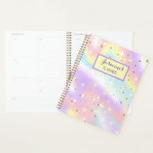 Pastel Waterverf dromen gepersonaliseerd Planner (Display)